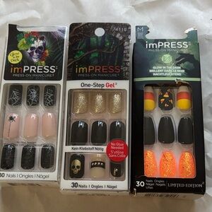 imPRESS Halloween Press-On Nails set of 3